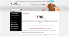 Desktop Screenshot of e-paka.igbpiast.pl